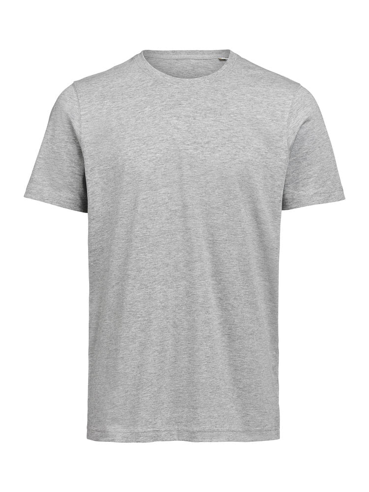 T-shirt Regular Fit in Grau Meliert | Print Nils Skarke (PriNS)