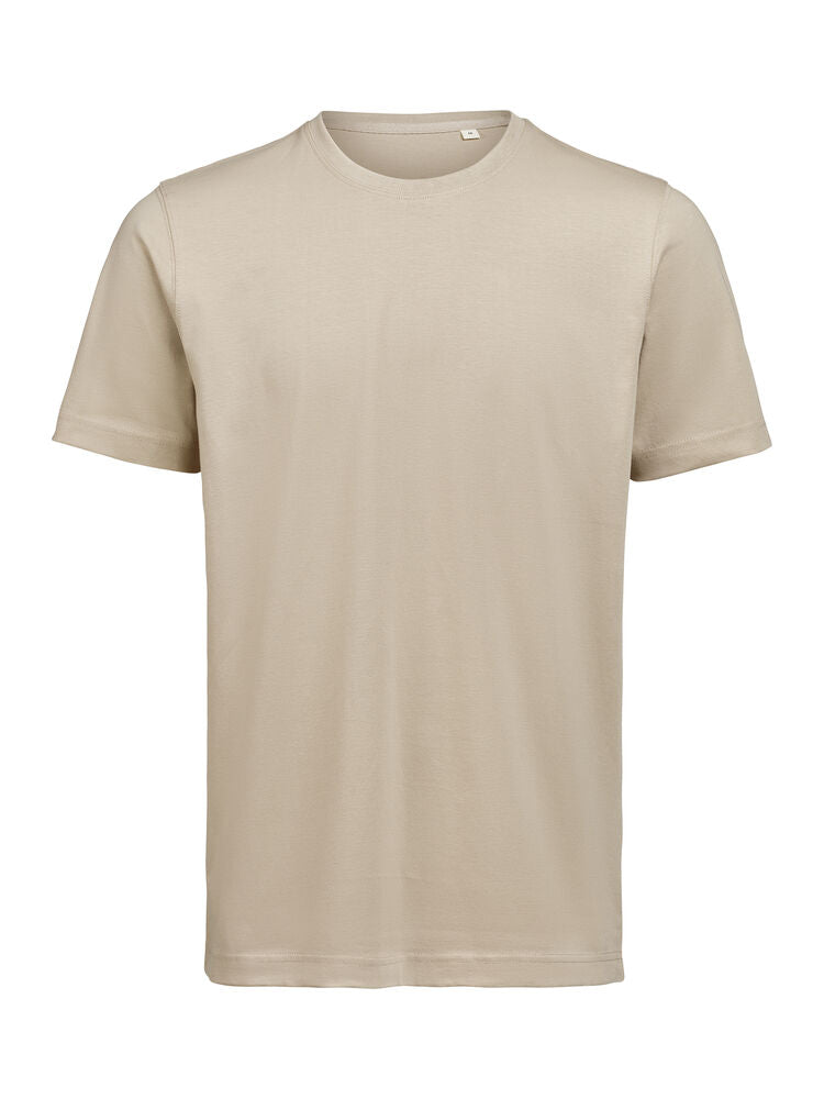T-shirt Regular Fit in Latte | Print Nils Skarke (PriNS)