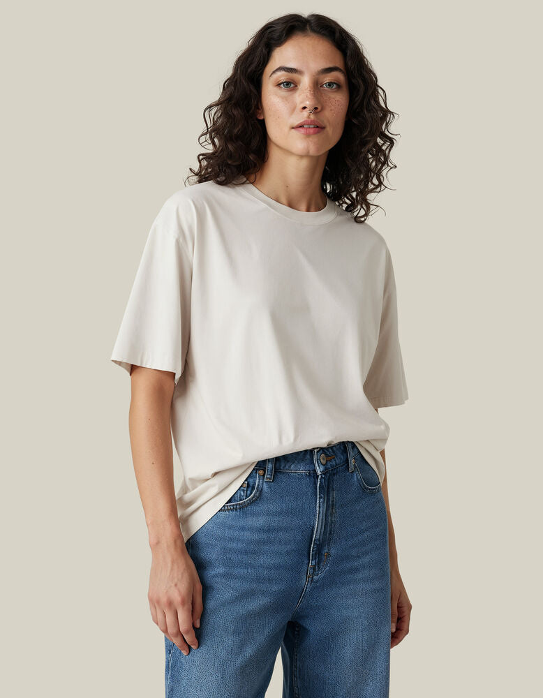 T-shirt lose Fit in Brich | Print Nils Skarke (PriNS)