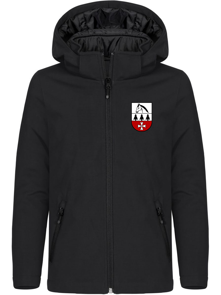 Padded Hooded Softshell Junior Reit- und Fahrverein Jettingen e.V.