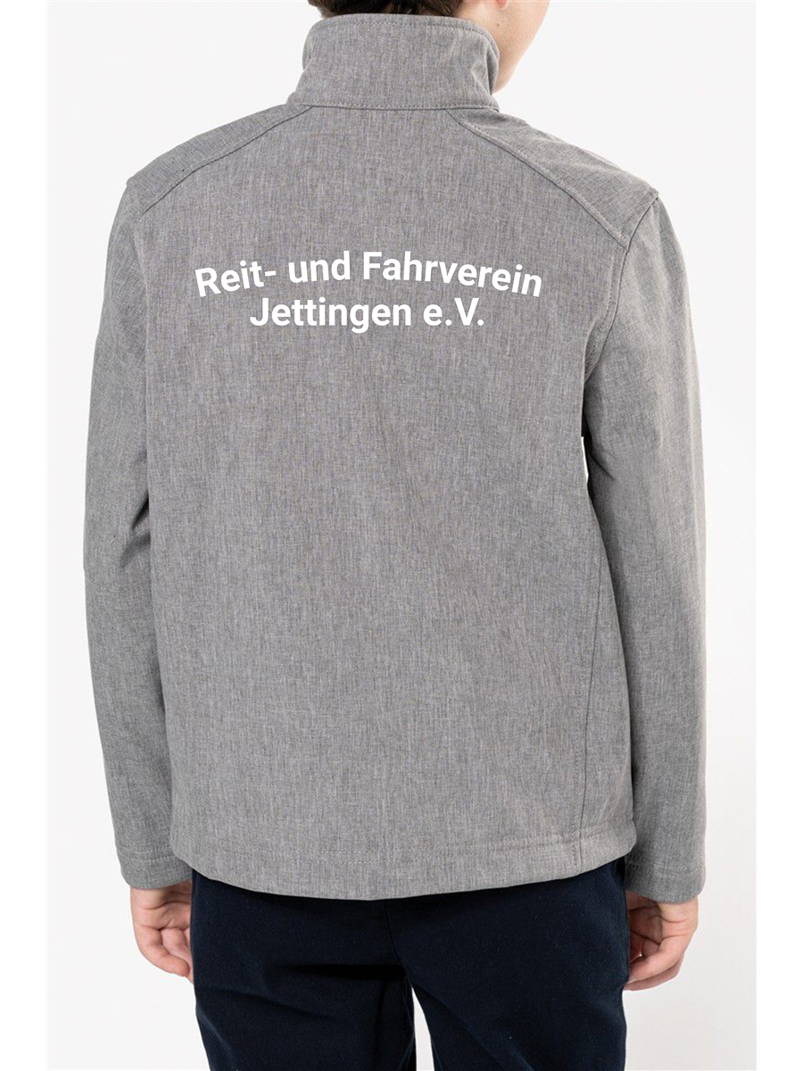 Kinder Softshell Jacke  Reit- und Fahrverein Jettingen e.V.