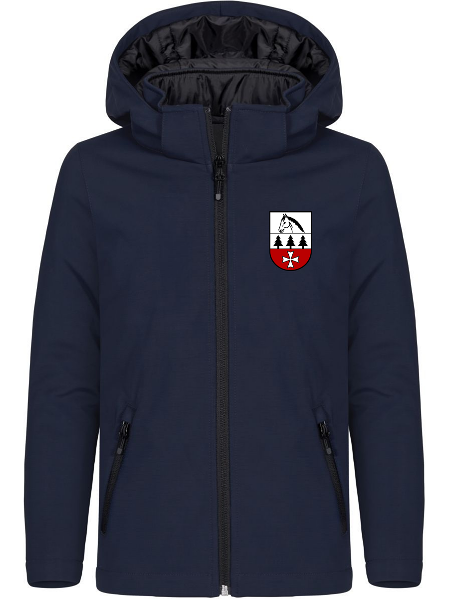 Padded Hooded Softshell Junior Reit- und Fahrverein Jettingen e.V.