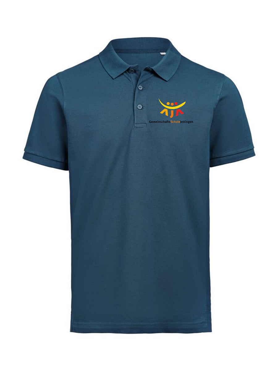 GMS Poloshirt altes Motiv aus Bio Baumwolle