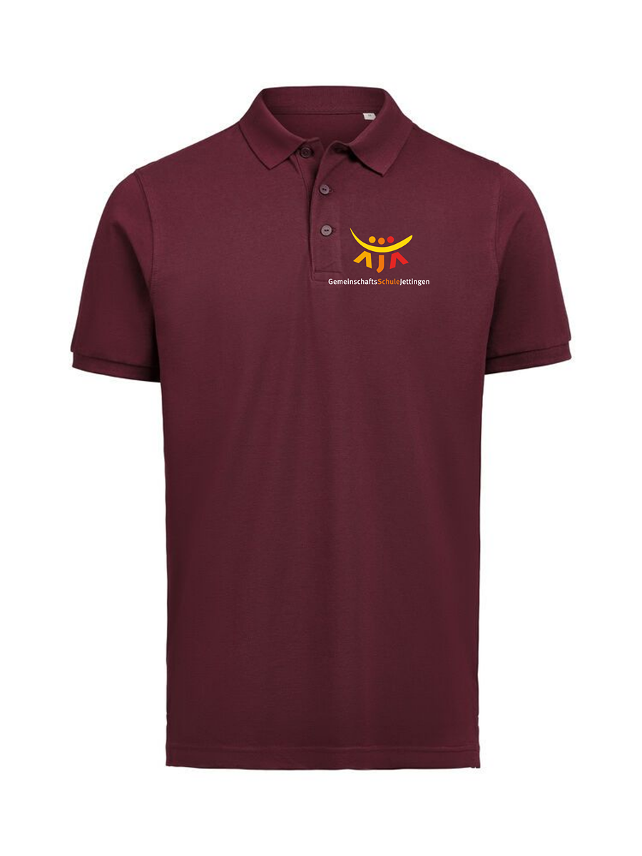 GMS Poloshirt altes Motiv aus Bio Baumwolle