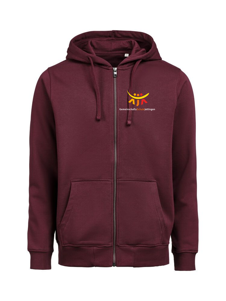 GMS Zipper altes Motiv aus Bio Baumwolle