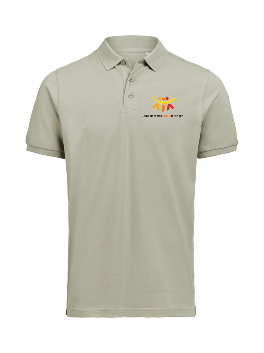 GMS Poloshirt altes Motiv aus Bio Baumwolle