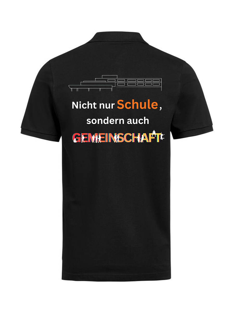 GMS Poloshirt neues Motiv aus Bio Baumwolle