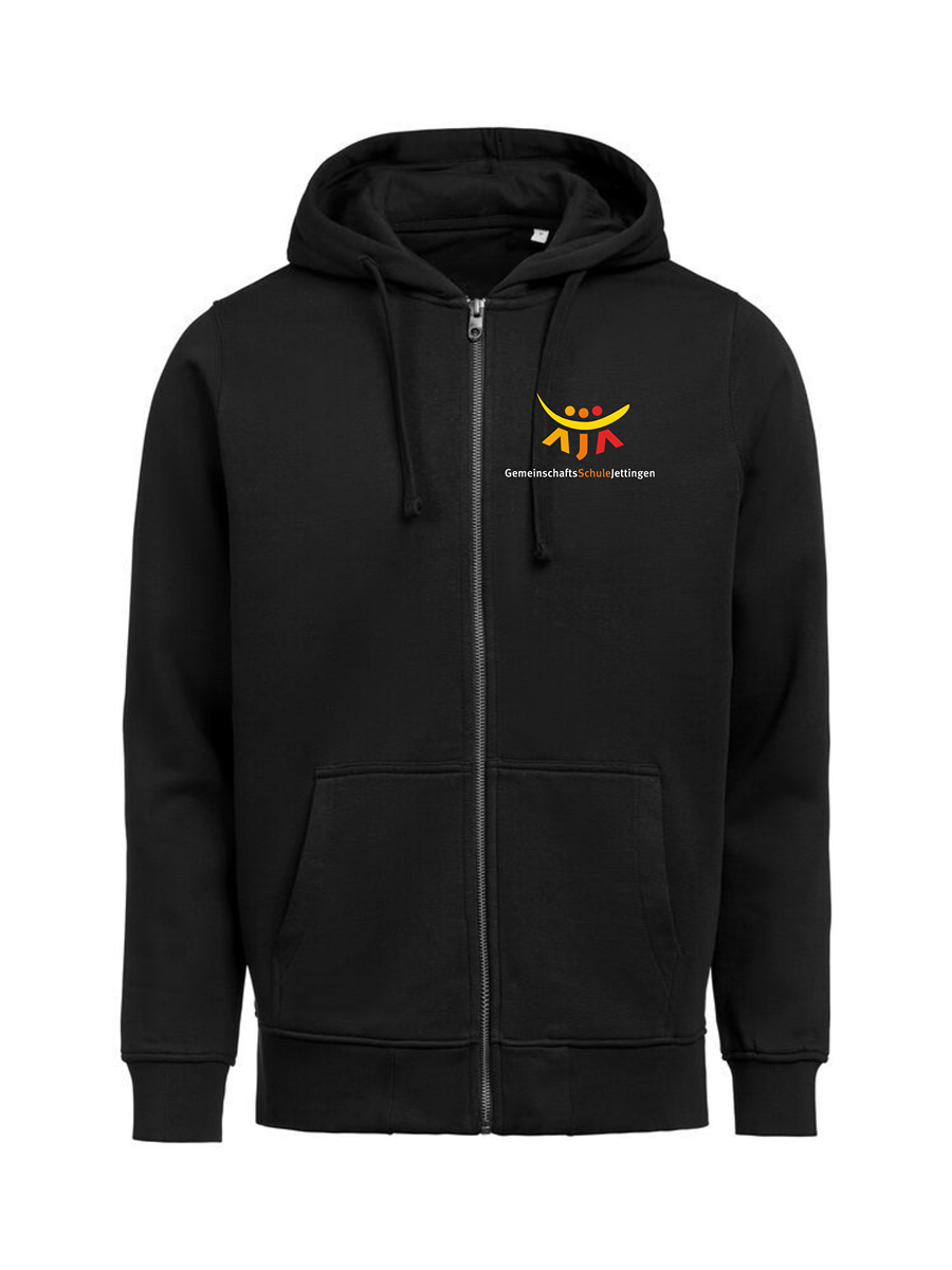 GMS Zipper altes Motiv aus Bio Baumwolle
