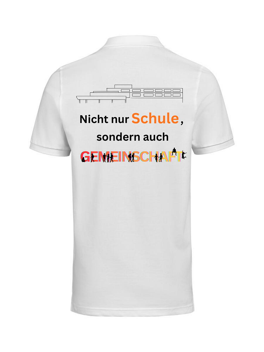GMS Poloshirt neues Motiv aus Bio Baumwolle