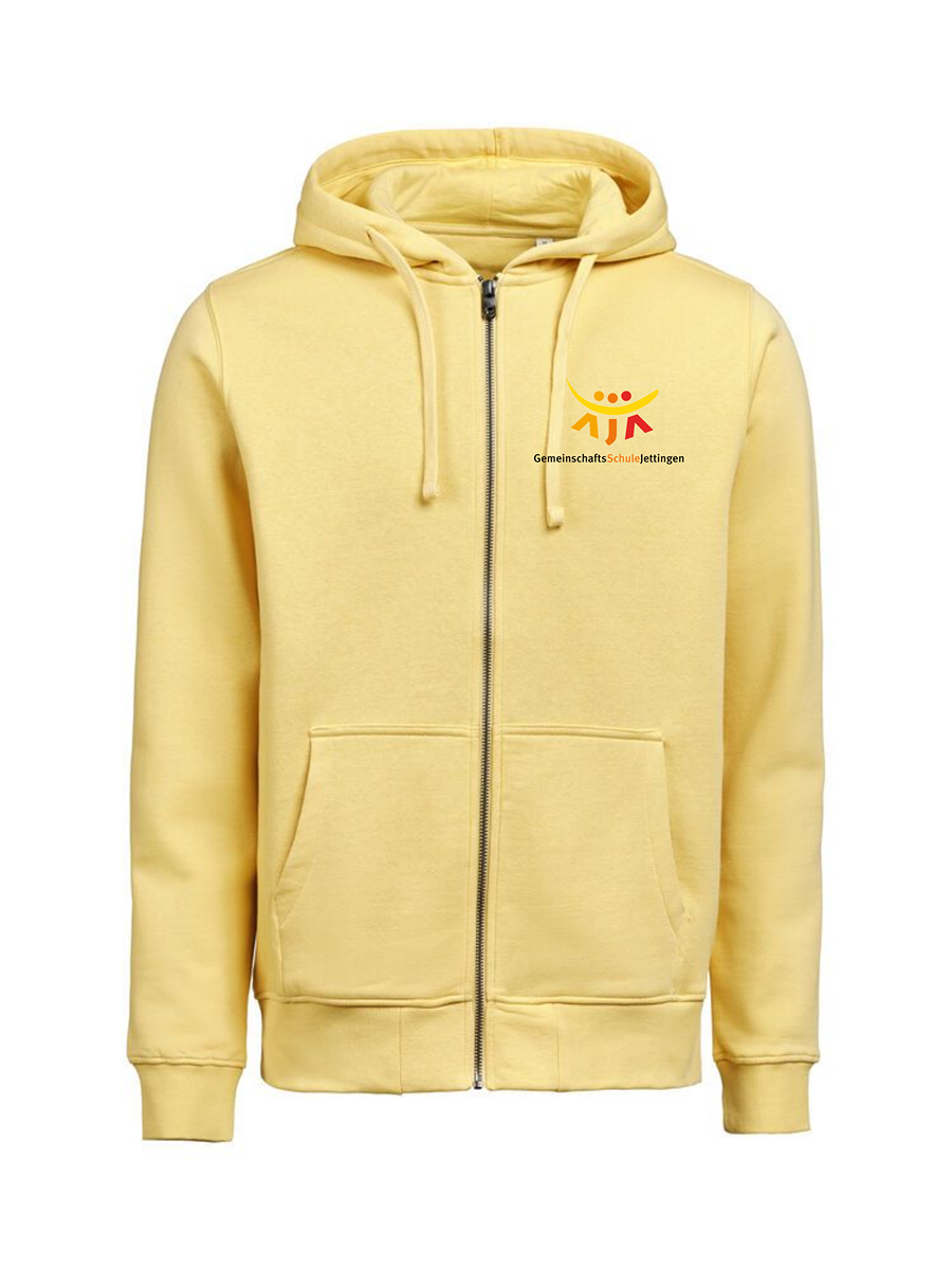 GMS Zipper altes Motiv aus Bio Baumwolle