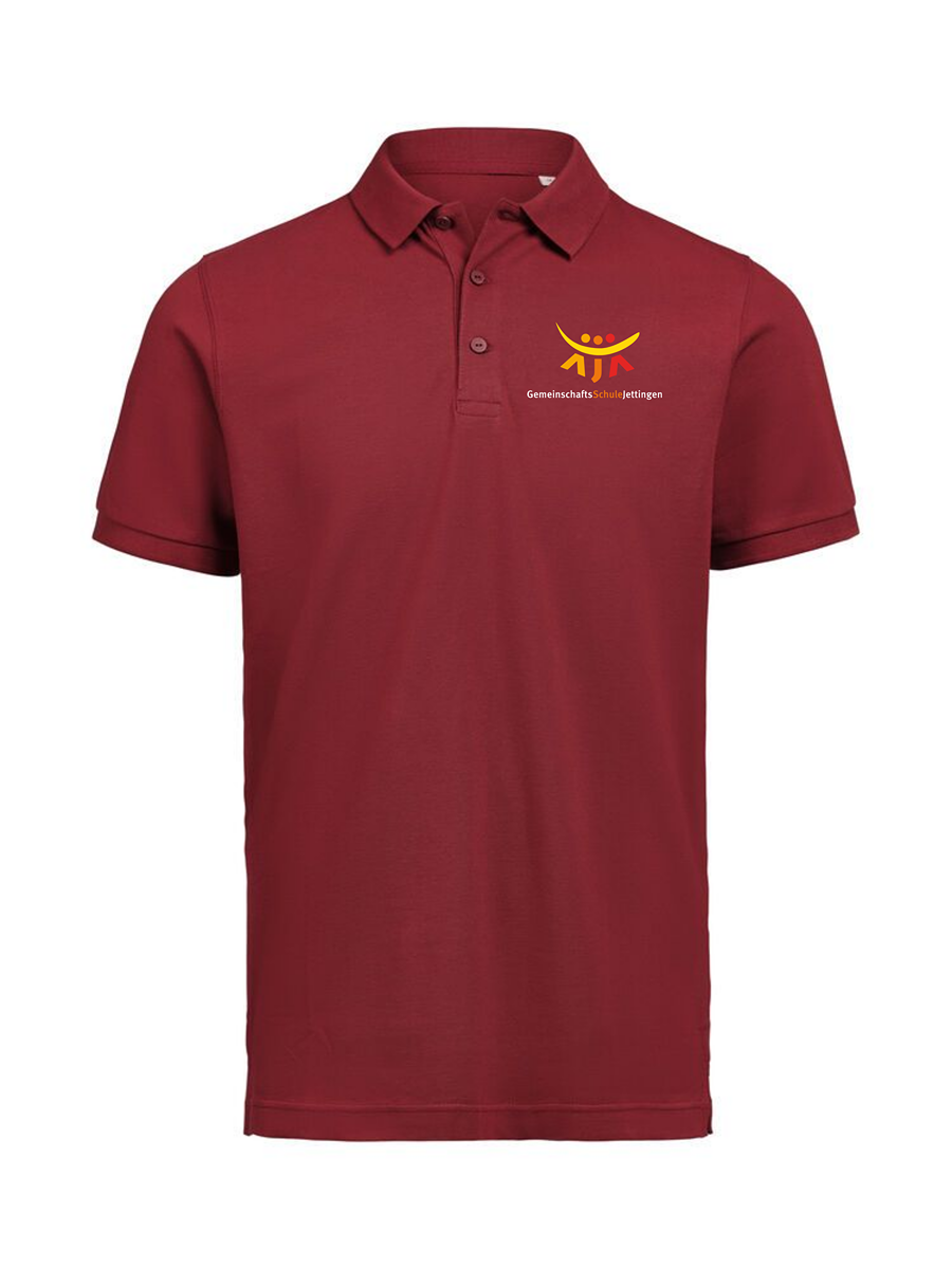 GMS Poloshirt altes Motiv aus Bio Baumwolle