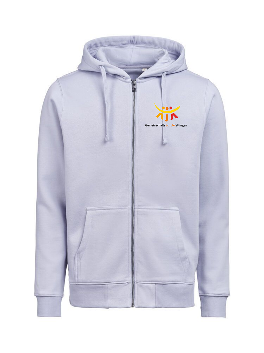 GMS Zipper altes Motiv aus Bio Baumwolle